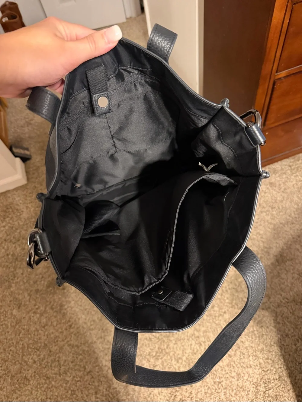 Lululemon Camouflage Tote Bag - Black/Brown